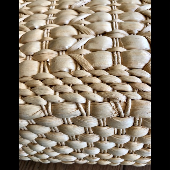 Boston Proper trending large woven raffia tote. - Picture 15 of 15